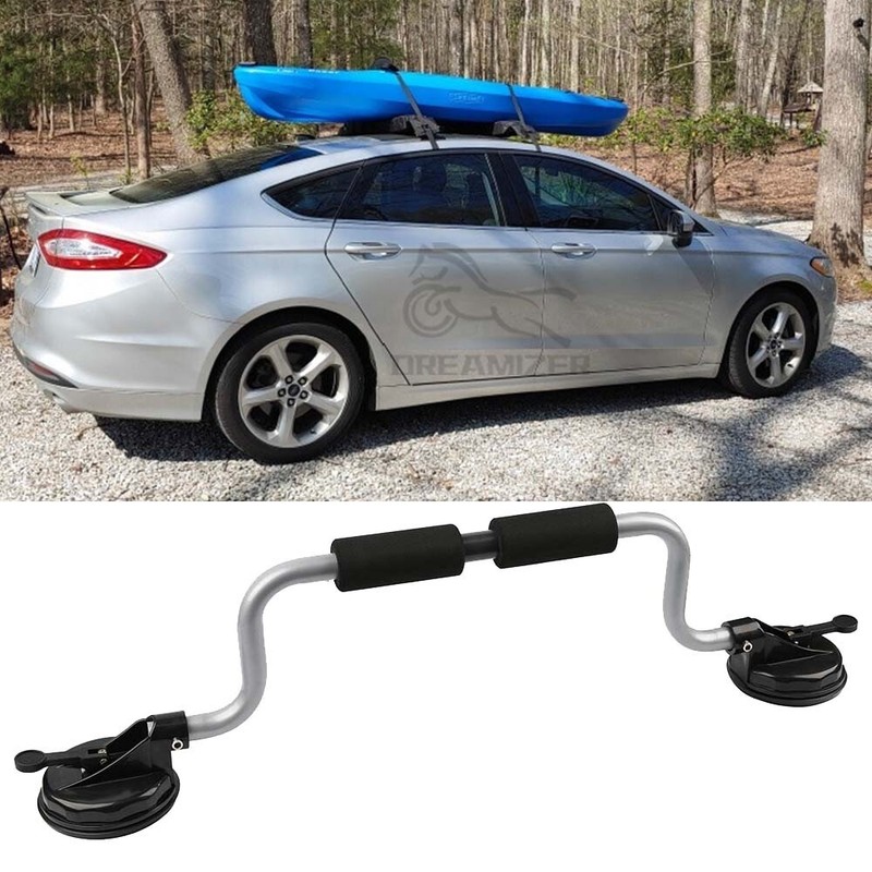 Roller Canoes Boat Load Assist Car Roof Rack Suction Mount For Ford Fusion