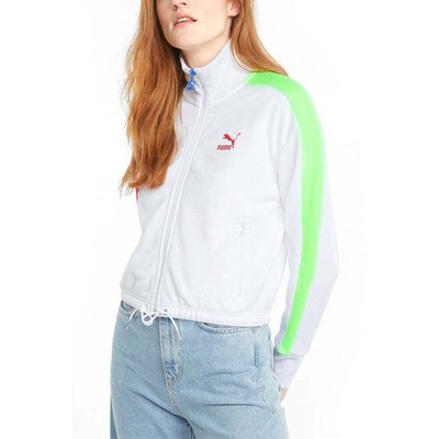 

Куртка Puma Iconic T7 Crop Женская Размер  Спортивная Повседневная 531623-02, Белый