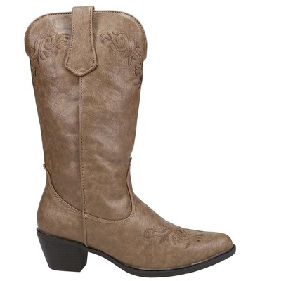 

Женские бежевые модельные ботинки Roper Brooklyn Round Toe Cowboy 09-021-1556-0733, Бежевый, Roper Brooklyn Round Toe Cowboy