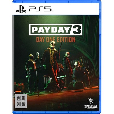 Payday 3 Day One Edition Korean English Support Chinese Japanese PREORDER PS5