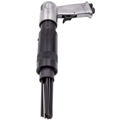 19 Needle Air Pneumatic Scaler Pistol Grip Rust Paint Slag Corrosion Remove Tool