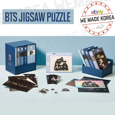BTS MAP OF THE SOUL: 7 Jigsaw Puzzle 4types Set + Post Card + Photo Card + etc