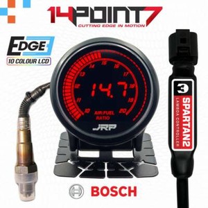 Spartan 2 Wideband 02 Air Fuel Ratio Gauge Kit, Bosch 4.9 Sensor