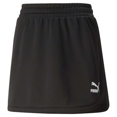

Женская черная повседневная юбка Puma Classics ALine 53806101, Черный