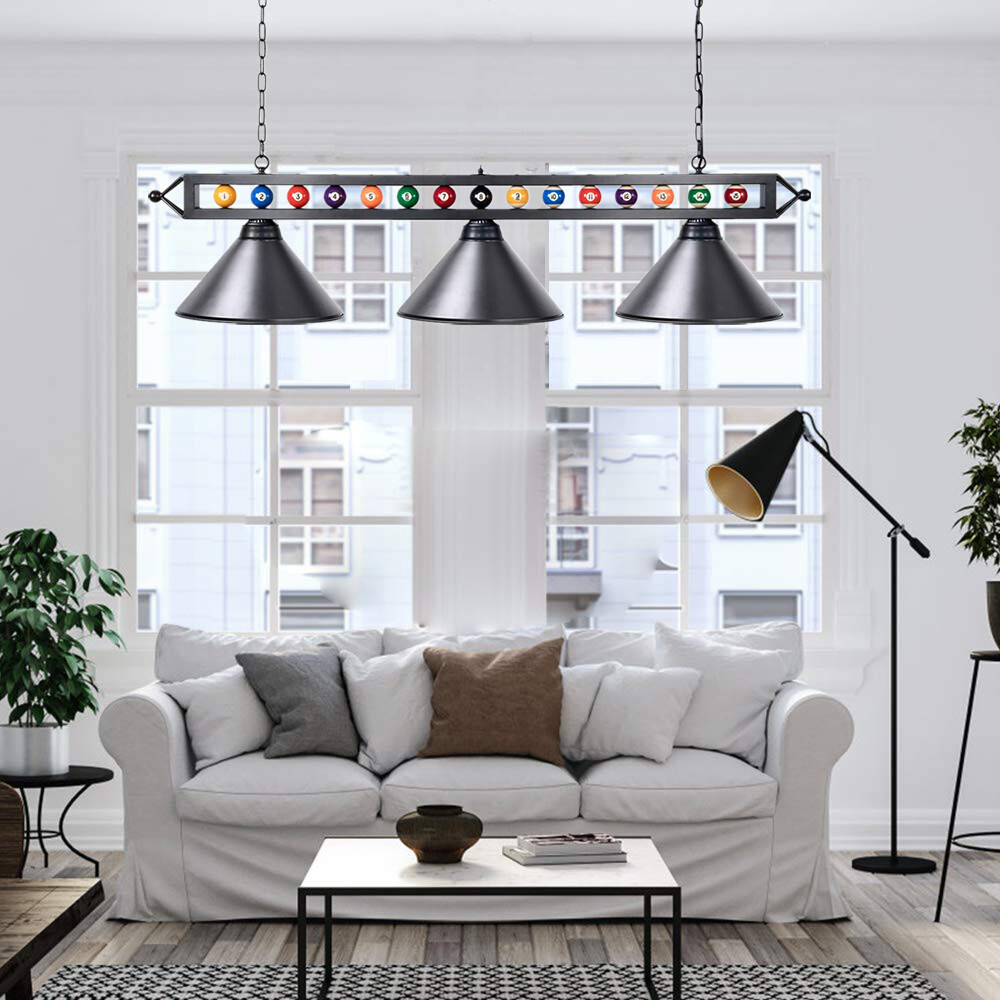 wellmet pool table lights