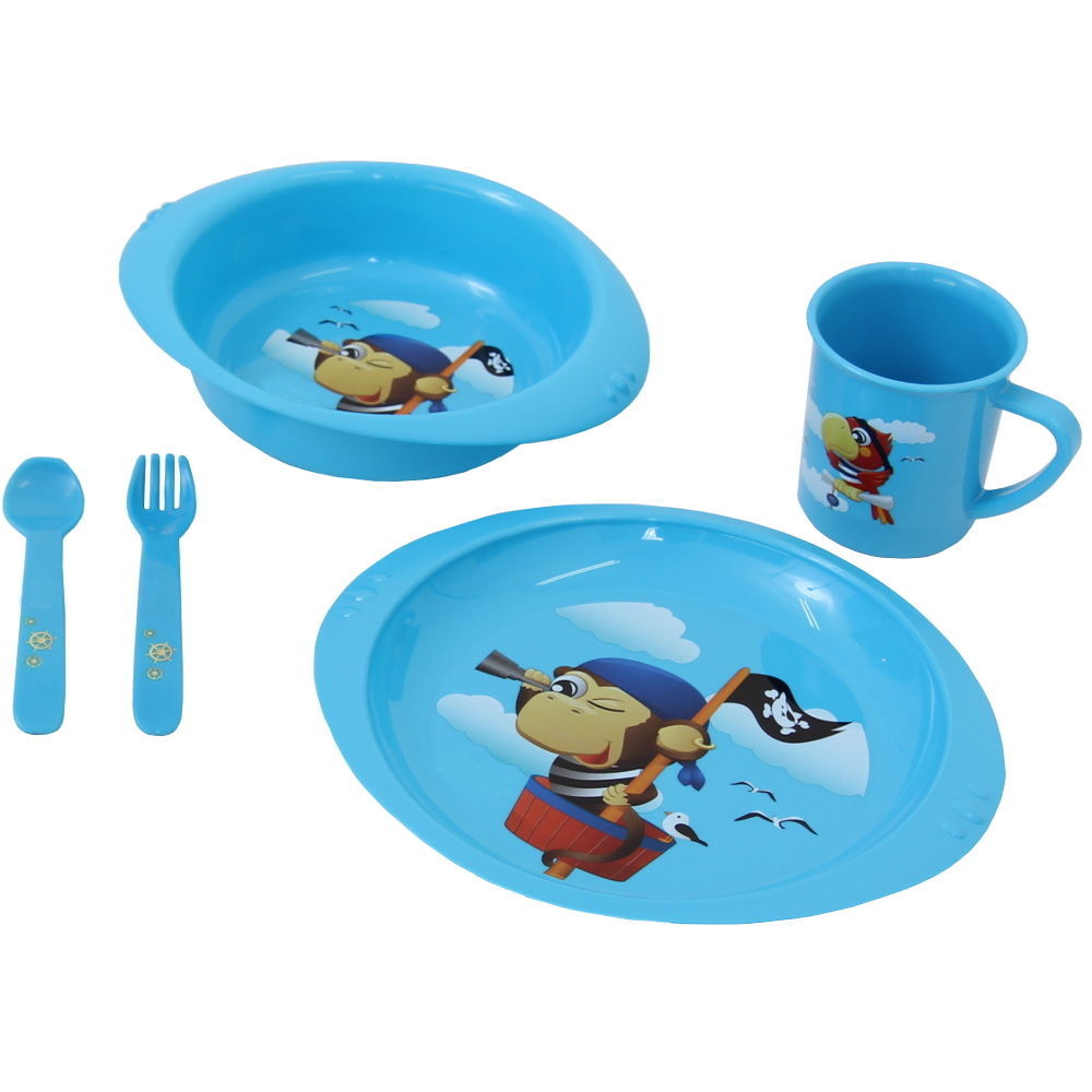 Kinder-Ess - & -Geschirr-Sets in Blau