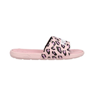 Puma Cool Cat Summer Roar Slide Молодежные розовые повседневные сандалии для девочек 38590402