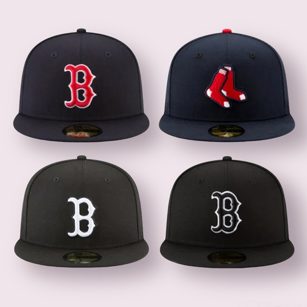 帽子 AH MURDERZ MLB new era REDSOX Boston Red Sox BOS MLB Authentic New Era 59FIFTY Fitted Cap