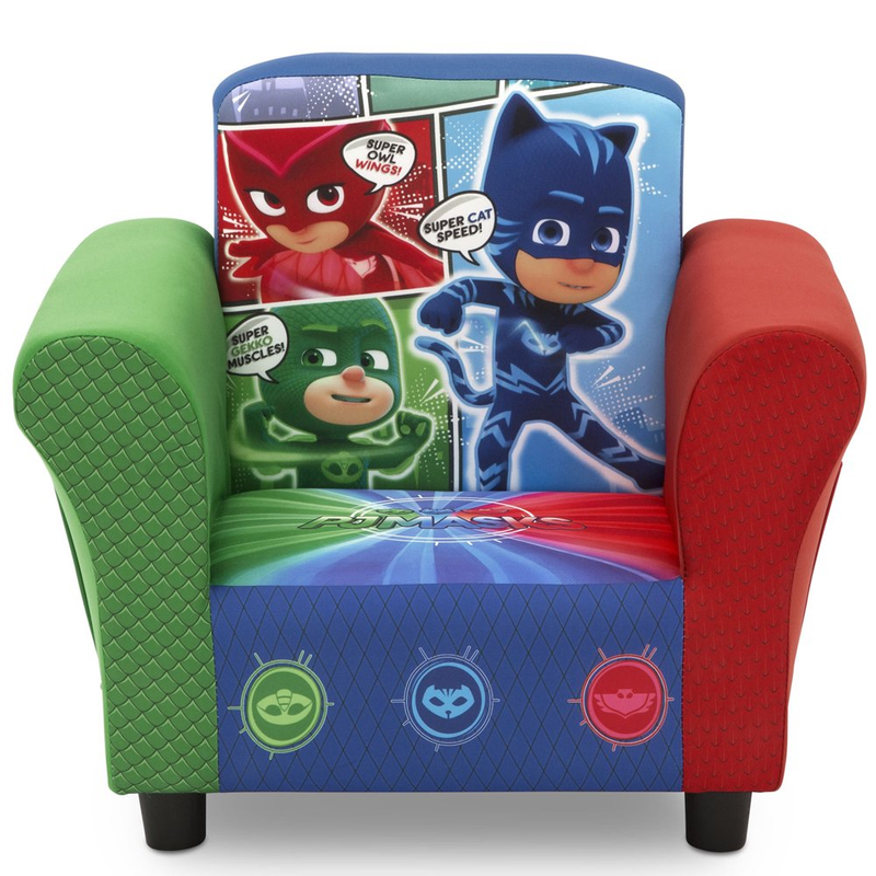 Kids Chair PJ Masks Childrens Bedroom Furniture Toddler Upholstered Seat Soft