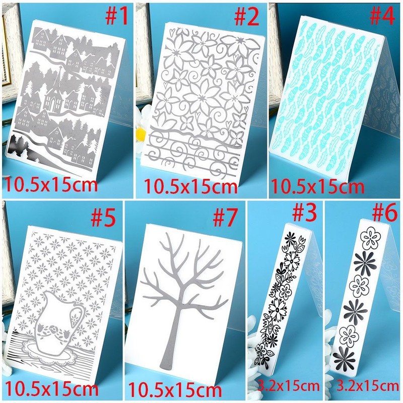 Pochoir métal GUIRLANDE DE ROSES outils gaufrage embossage scrapbooking