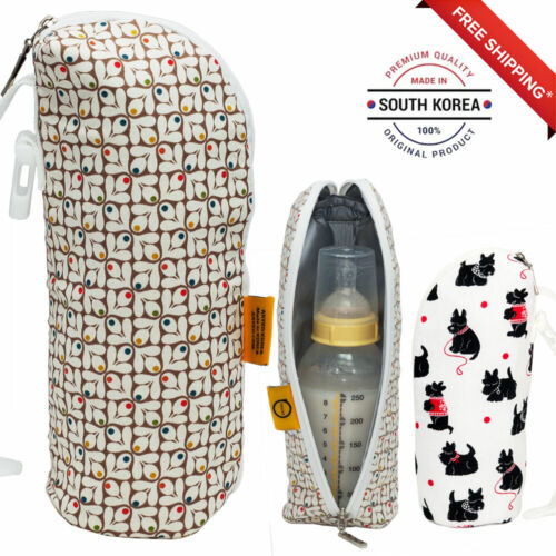 Baby Bottle Bag Pouch Warmer Cooler Insulated Holder Tote Portable Storage