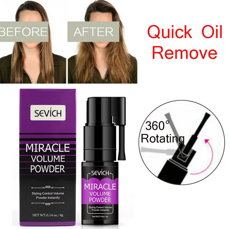 Hair Volume Powder Quick Oil Remove Fluffy Mattifying Disposable