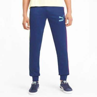 

Мужские спортивные штаны Puma Iconic T7, размер , спортивные повседневные штаны 530099-12, Синий, Puma Iconic T7 Track Pants