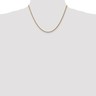 Pre-owned Spiga Real 14kt Yellow Gold 18 Inch 1.05mm  With Spring Ring Clasp Chain; 18 Inch