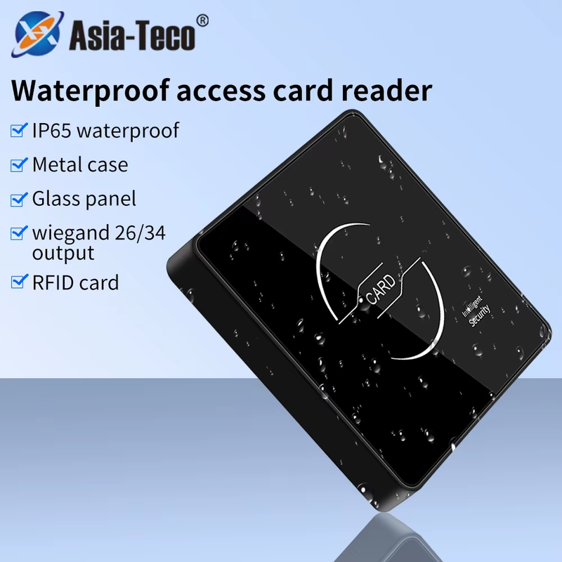 T886R Metal RFID Card 125Khz Proximity Card Access Control Slave Reader Wiegand
