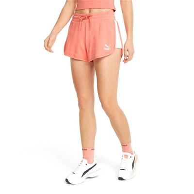 

Женские повседневные спортивные штаны Puma Iconic размера  530237-28, Розовый, Puma Iconic Shorts