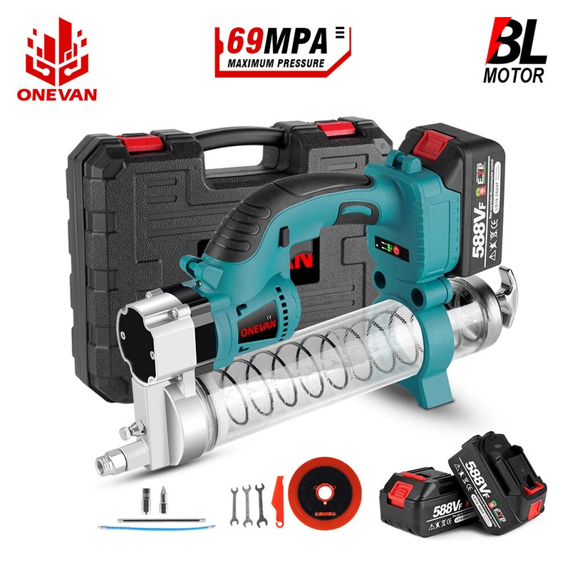 Pistolet Ã  Graisse Ã©Lectrique Sans Fil 69mpa 10000psl