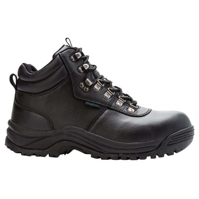 

Propet Shield Walker 6-дюймовый водонепроницаемый композитный Toe Work Mens Black Work Safet, Черный, Propet Shield Walker 6 Inch Waterproof Composite Toe Work