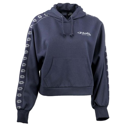 

Lotto Athletica Due W Iv Пуловер с капюшоном Женская синяя повседневная верхняя одежда LOF21W2168, Синий