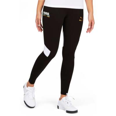 

Женские леггинсы с высокой талией Puma Tfs Graphic, размер  597753-51, Черный, Puma Tfs Graphic High Waisted Leggings
