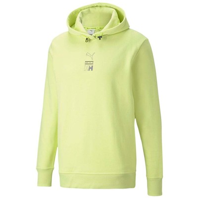

Мужская толстовка с капюшоном Puma X Helly Hansen, размер , повседневная верхняя одежда 598283-96, Желтый