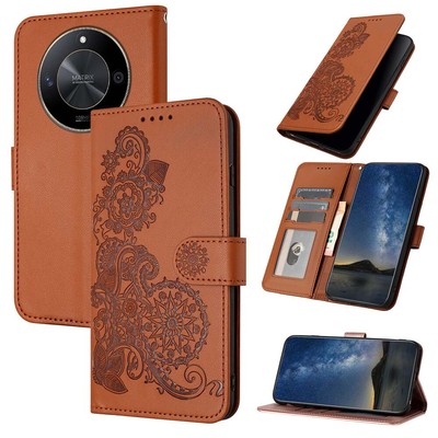 For Huawei Honor Magic 5 Pro X50 Enjoy 70 Leather Wallet Stand Card Case Cover