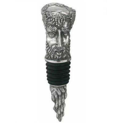 Royal Selangor Hand Finished Vinifera Collection Pewter Bacchus Bottle Stopper