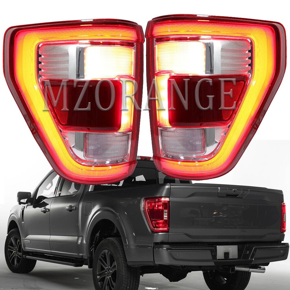 Tail Light Brake For Ford F150 XLT 2021-2023 W/Blind Spot (Halogen Upgrade LED)