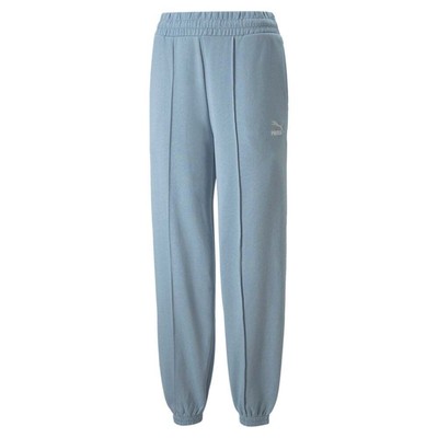 

Puma Classics Спортивные штаны на шнуровке Женские синие повседневные спортивные штаны 53568579, Синий, Puma Classics Drawstring Sweatpants