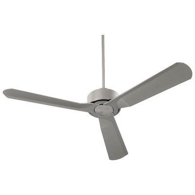 Oxygen Lighting - Solis - 56 Inch 3 Blade Indoor Ceiling Fan-Satin Nickel Finish