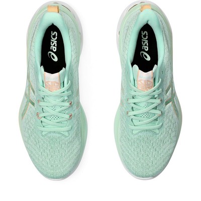Pre-owned Asics Running Shoes Gel-kinsei Max Rady 24.5 Mint Tint/apricot Crush In Pink