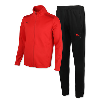 Puma 93272103 Men Tracksuit Individual Cup Training suit jacket pants Red/BK