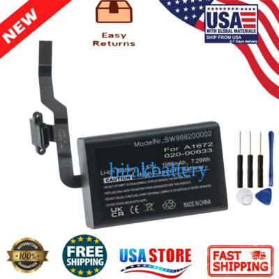 New 1986mAh Li-Ion Replacement A1657 A1672 Battery For A pp le Magic Mouse 2
