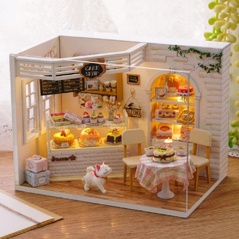 miniature dollhouse kit bakery