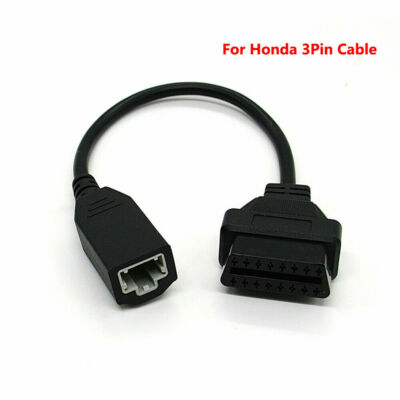 OBD1 OBD2 16 Pin Male to Female Connector Adapter Cable Diagnostic Scanner Plug