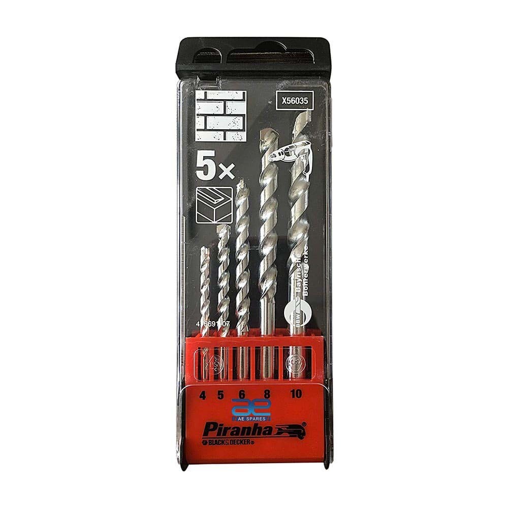 Masonry Drill Bit set of 5 Pcs 