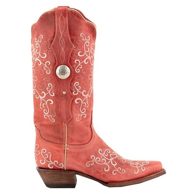 

Женские красные повседневные ботинки Ferrini Italia Bella Snip Toe Cowboy 82261-22, Красный, Ferrini Italia Bella Snip Toe Cowboy