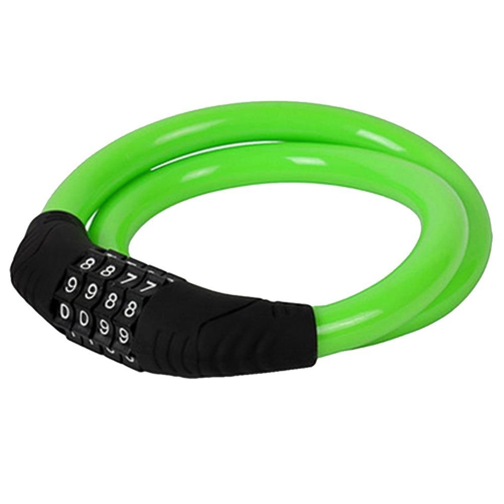 Catena Antifurto Lucchetto Bici Bicicletta Scooter Combinazione 4 Cifre dfh
