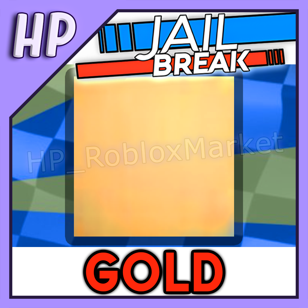 GOLD TEXTURE - Jailbreak 💎CLEAN・FAST DELIVERY⚡ car/texture/hyper/color
