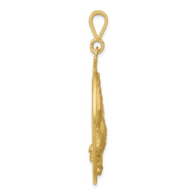 Pre-owned Skyjewelers Real 10kt Yellow Gold Eagle Charm