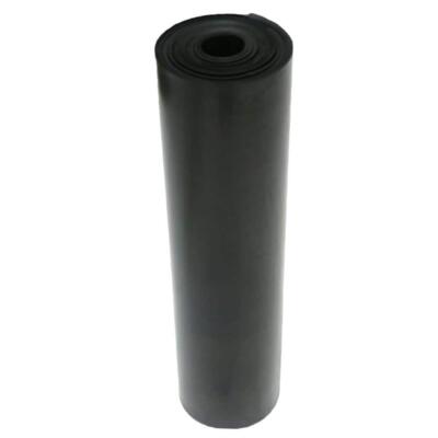Black Rubber Sheet Nitrile 1/16 x 36 x 24 in. Commercial Grade 60A Buna Sheets