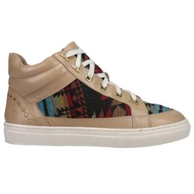 BRONX Zoo Nee High Top Womens Beige Sneakers Повседневная обувь 44000-101