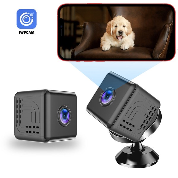 Mini Hidden Camera Wifi Home Decor Security Cam Full HD 1080P Night Vision Audio - Image 13
