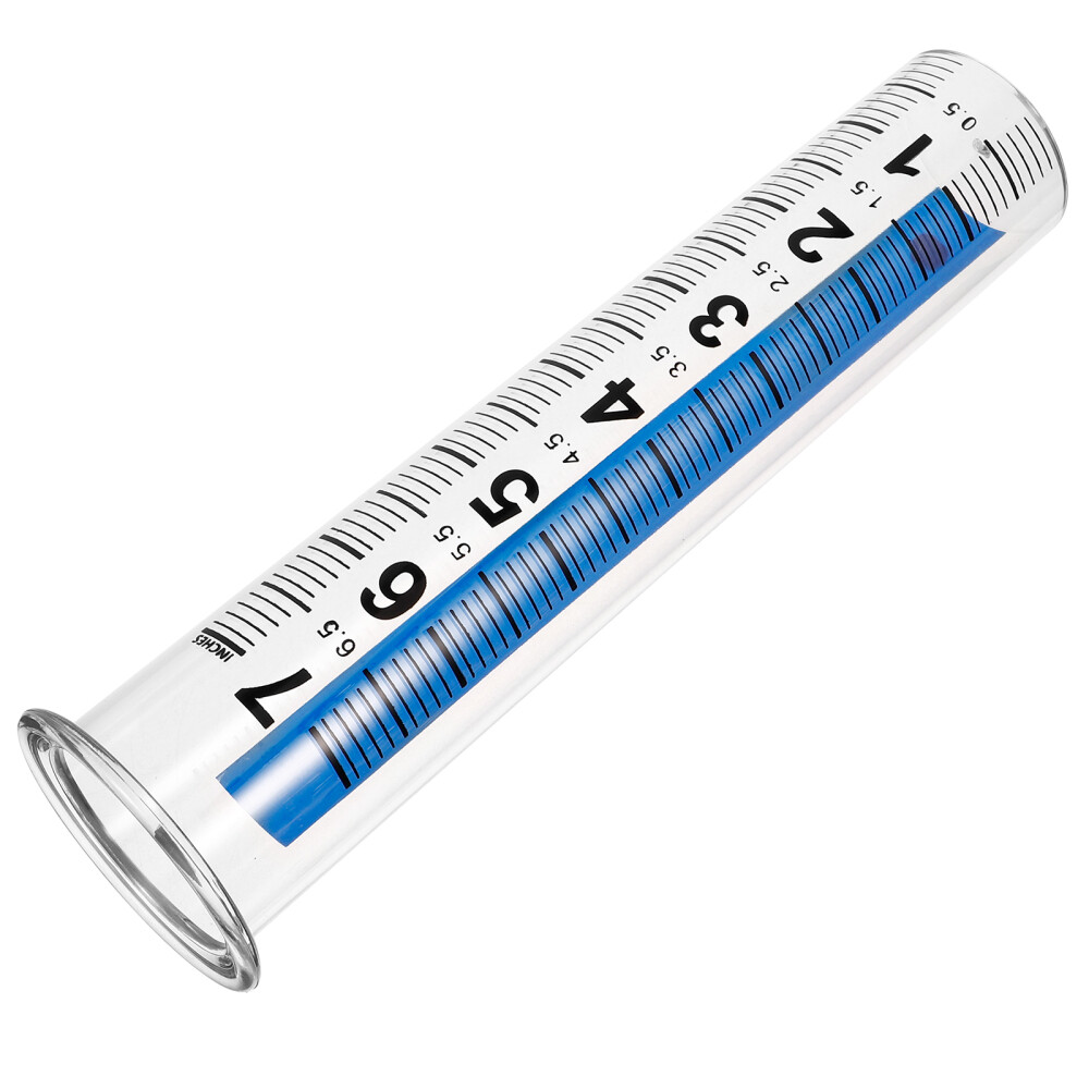 Rain Measuring Tube Plastic Rain Gauge Rain Measuring Tool T
