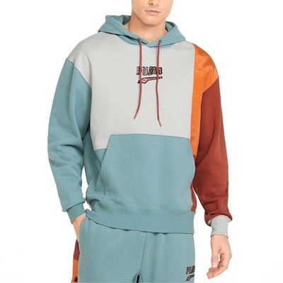 

Puma Btl Pullover Hoodie Mens Blue Повседневная спортивная верхняя одежда 53445650, Синий, Puma Btl Pullover Hoodie