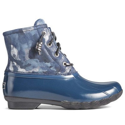 Женские повседневные ботинки Sperry Saltwater Camouflage Duck Размер 6,5 M STS86695