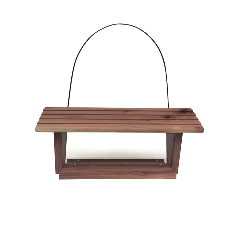 Red Cedar Natures Friend Bird Feeder, 3 Lb Capacity