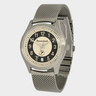 Pre-owned Messerschmitt Kr201sm Automotive-cult-watch Retro Style 5atm Swiss Movement