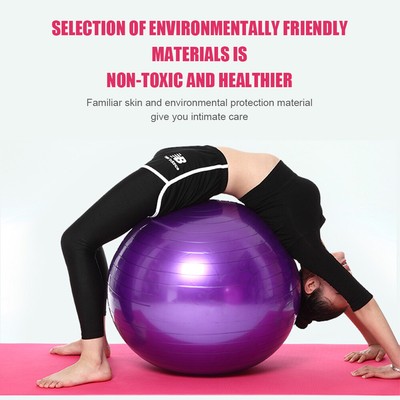 Gymnastikball Fitnessball Sitzball Pilates Yoga Ball Sportball 55 65 75 85cm DHL