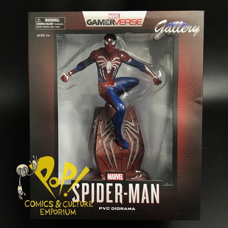 spider man pvc diorama